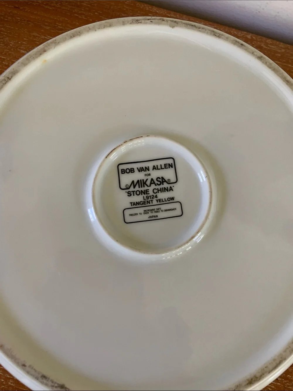 Vintage 1970s Mikasa Stone China Casserole Dish